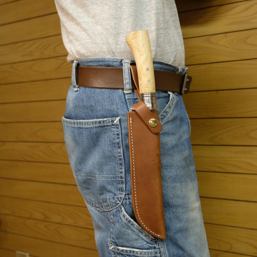 剣鉈用　革ケース　180ｍｍ　トヨクニ　晶之　土佐打刃物　ナイフケース　ナイフシース |  | 07