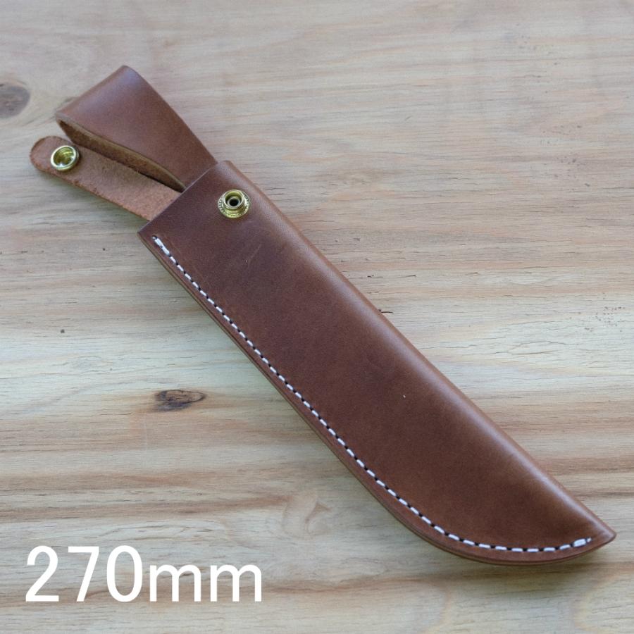 剣鉈用 革ケース 270mm トヨクニ 晶之 土佐打刃物 ナイフ 剣鉈用 革ケース 270mm トヨクニ 晶之 土佐打刃物 ナイフ