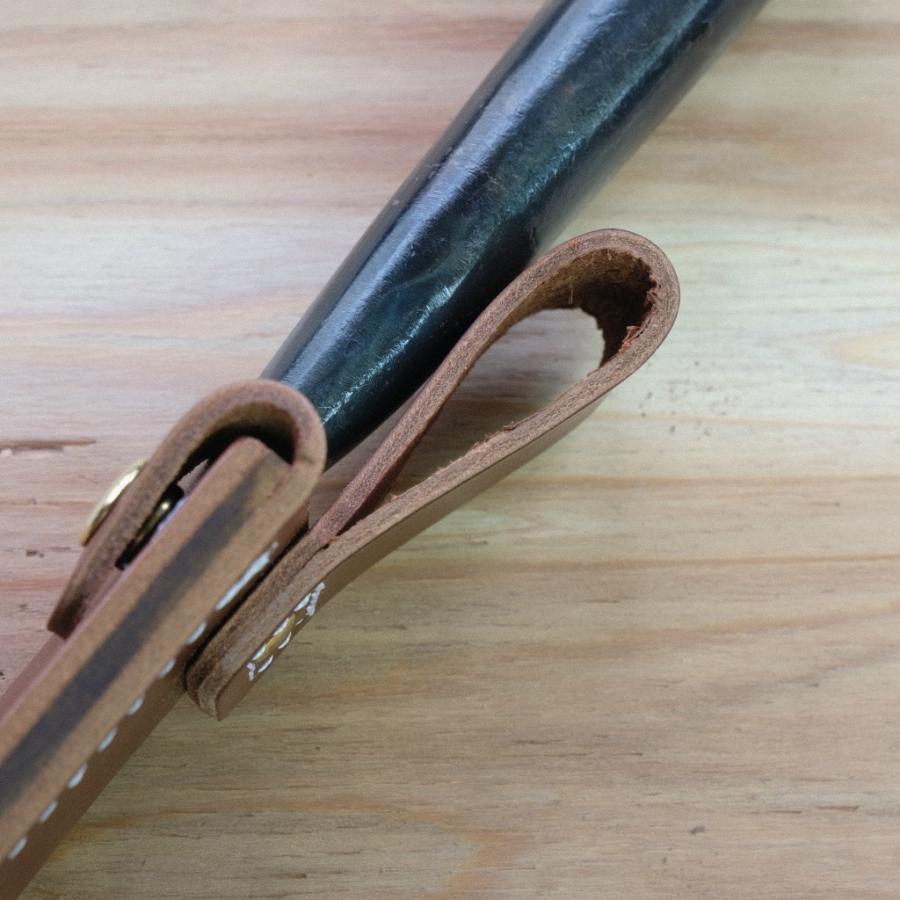 左利き用　マタギナガサ用　革ケース　4.5寸用  フクロナガサ　西根正剛　ナイフケース　ナイフシース |  | 04