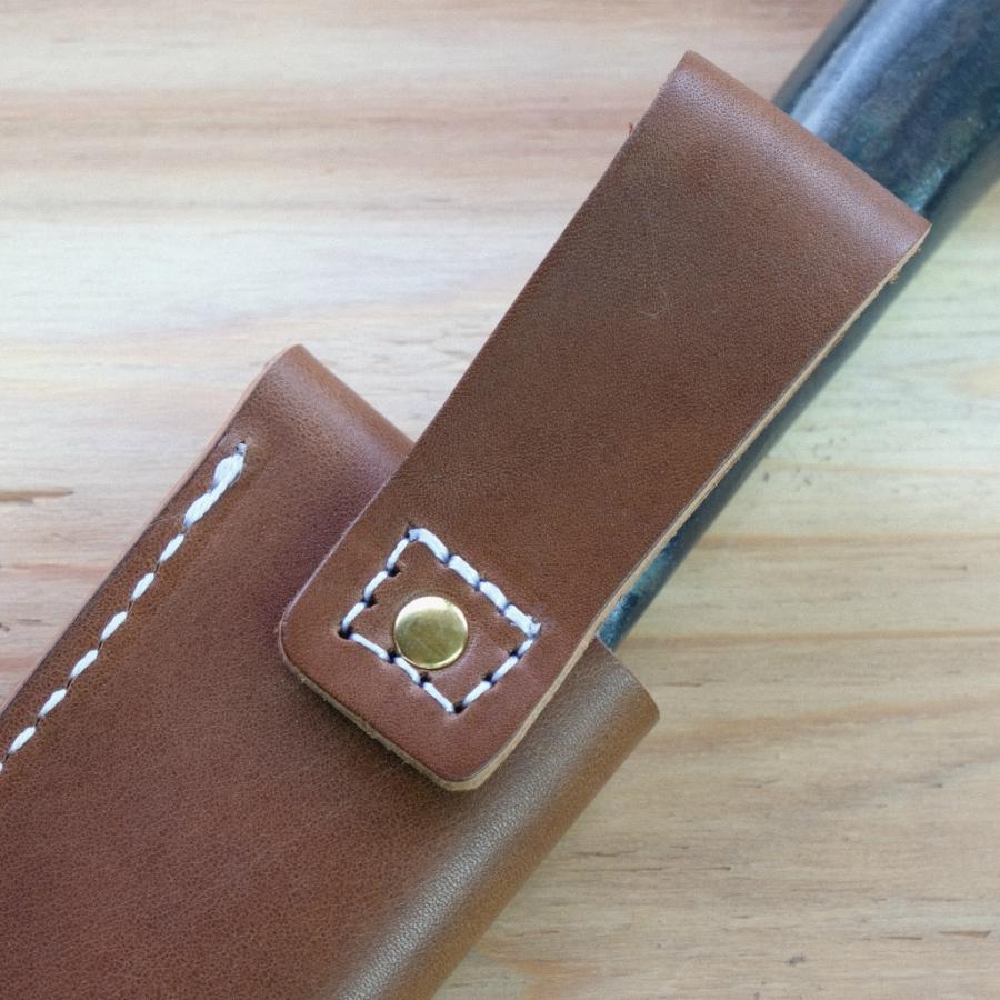 左利き用　マタギナガサ用　革ケース　4.5寸用  フクロナガサ　西根正剛　ナイフケース　ナイフシース |  | 06
