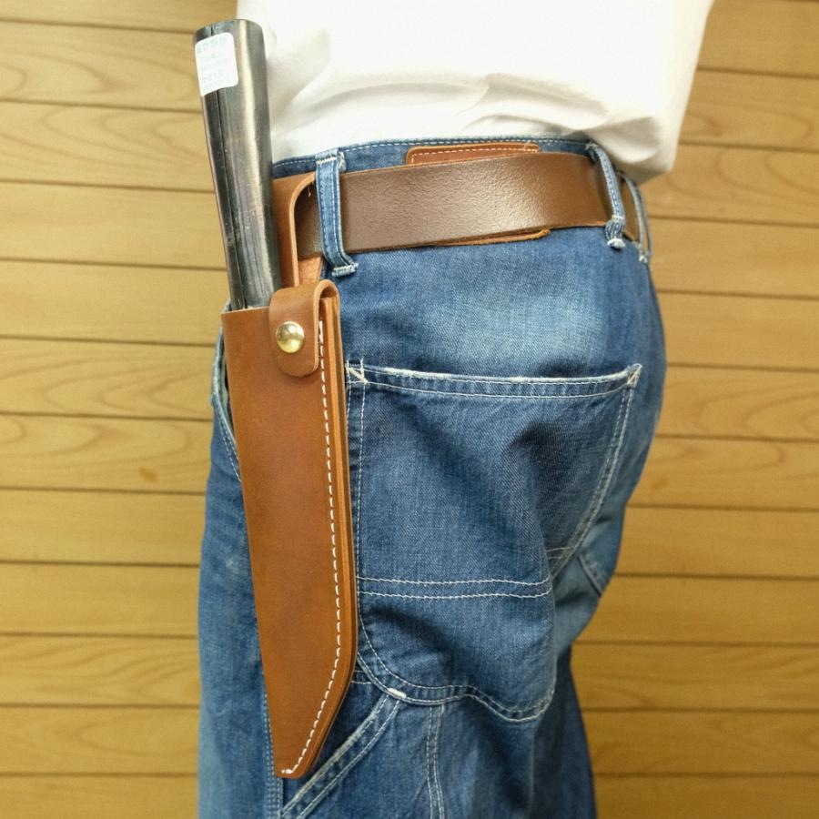 左利き用　マタギナガサ用　革ケース　4.5寸用  フクロナガサ　西根正剛　ナイフケース　ナイフシース |  | 07