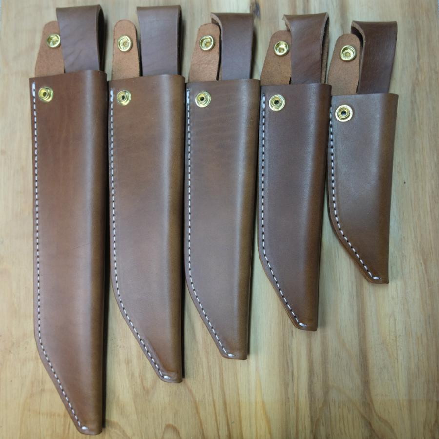 左利き用　マタギナガサ用　革ケース　8寸用  フクロナガサ　西根正剛　ナイフケース　ナイフシース |  | 13