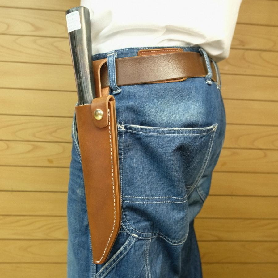 左利き用　マタギナガサ用　革ケース　9.5寸用  フクロナガサ　西根正剛　ナイフケース　ナイフシース |  | 07