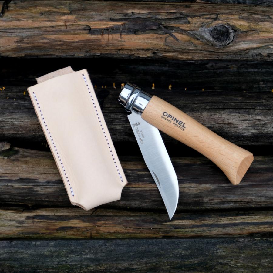 オピネル（opinel)  no10 革ケース ベルトループ式 |  | 09