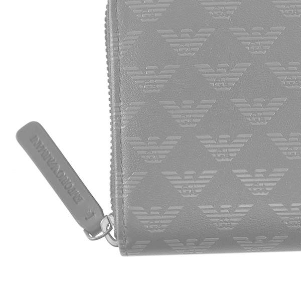 ARMANI アルマーニ　長財布　グレー Amazon | [エンポリオアルマーニ] メンズ 長財布 EMPORIO ARMANI