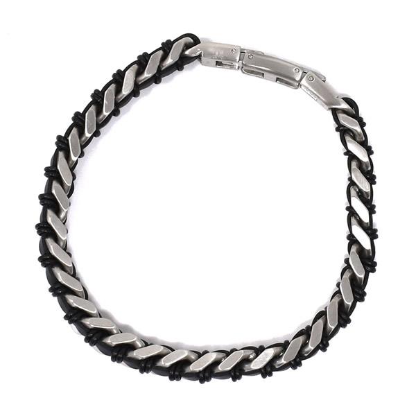 EMPORIO ARMANI ブレスレット EGS2713040 ブラック×シルバー 楽天市場】EMPORIO ARMANI ブレスレット エンポリオアルマーニ