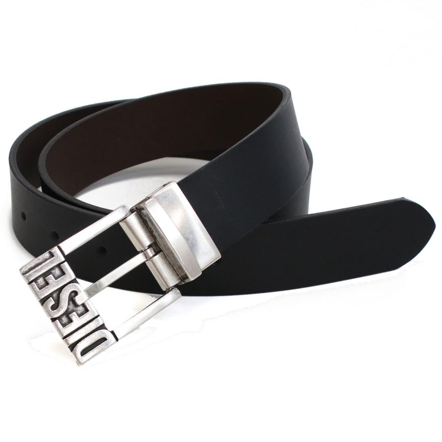 DIESEL（ディーゼル） 並行輸入品 ベルト X08879 ブラック メンズ