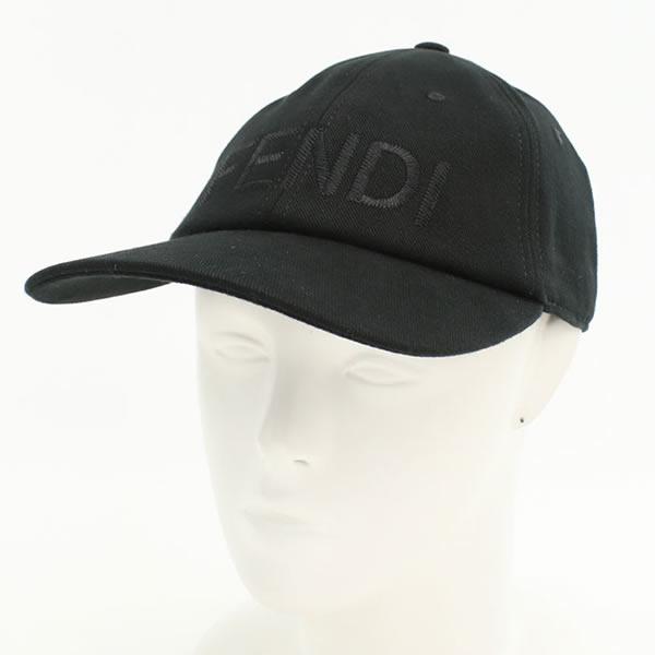 並行輸入品 FENDI フェンディ キャップ FXQ969 ブラック_4