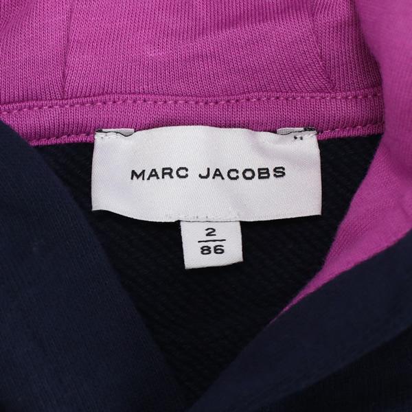 【並行輸入品】 MARC JACOBS マークジェイコブス パーカー W12413 キッズ NAVY ネイビーの画像