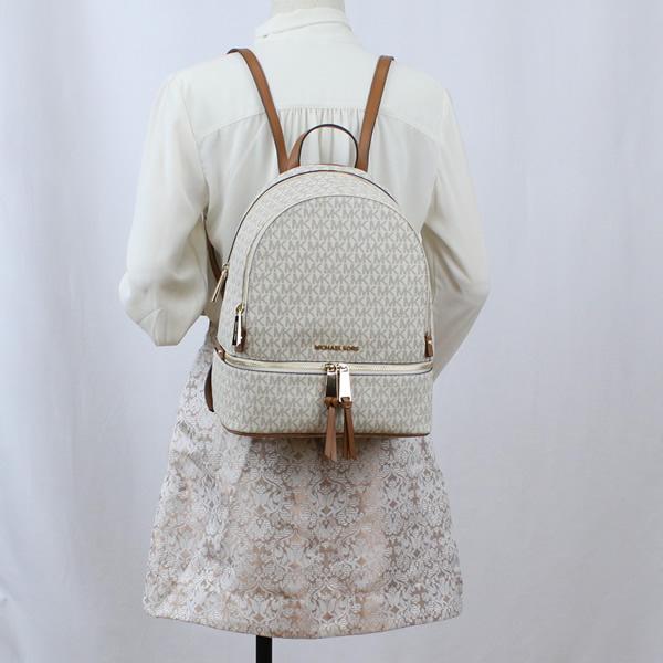 MICHAEL KORSリュック30S7GEZB1B（美品/正規品） マイケル・コース リュック レディース PVC 30S7GEZB1B BROWN