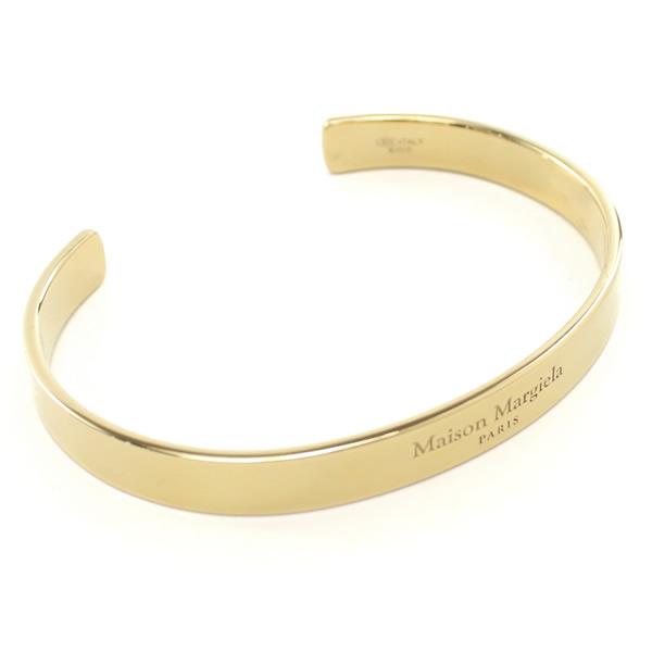 【Maison Margiela】スリムカフブレスレット 3mm Maison Margiela】スリムカフブレスレット 3mm（ゴールド） 楽天