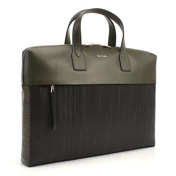 ポールスミス Paul Smith ブリーフケース M1A7167 NCOBLS 35 GREEN カーキ ブラックの画像