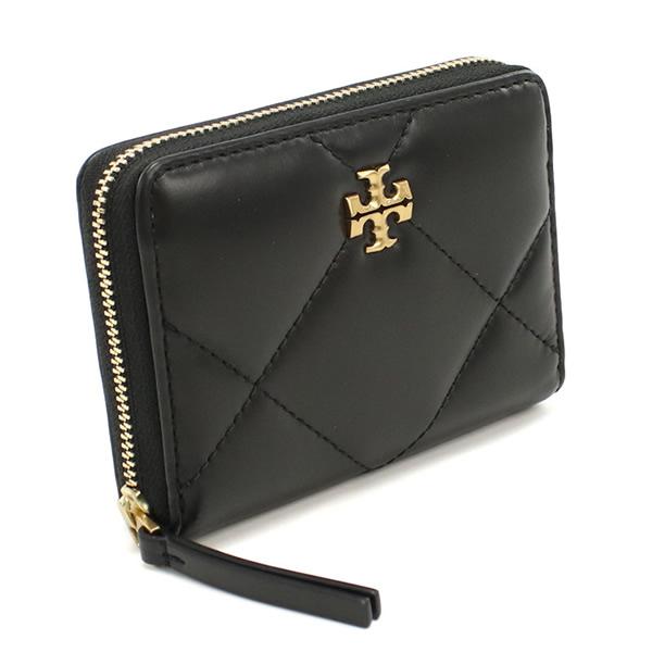 美品　Tory Burch　トリーバーチ　レザー　財布　ラウンドジップ　黒 TORY BURCH（トリーバーチ） 並行輸入品 ラウンドファスナー折財布