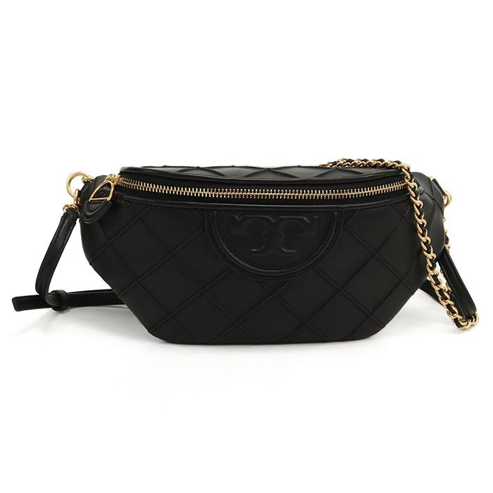Tory Burch ブラック ボディーバッグ TORY BURCH（トリーバーチ） バッグ ボディバッグ FLEMING NEW BELT
