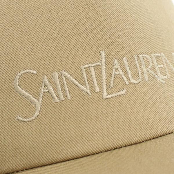 SAINT LAURENT サンローラン キャップ 778063 ベージュ ユニ