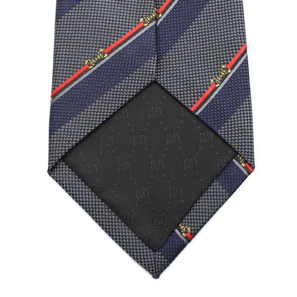 【未使用】GUCCI グッチ　ネクタイ　GG柄　ホースビット　袋付き　現行 未使用】GUCCI グッチ ネクタイ GG柄 ホースビット 袋付き 現行 楽天