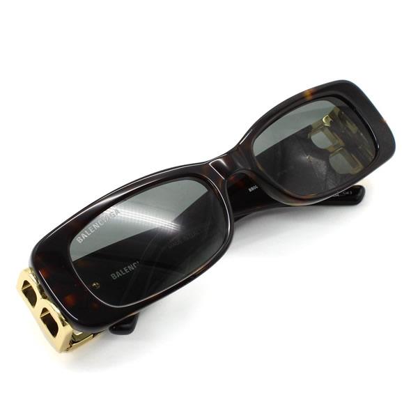 バレンシアガ サングラス BALENCIAGA BB0096S-002 サングラス グローバルフィット ハバナ グリーン メンズ レディース ユニセックスの画像