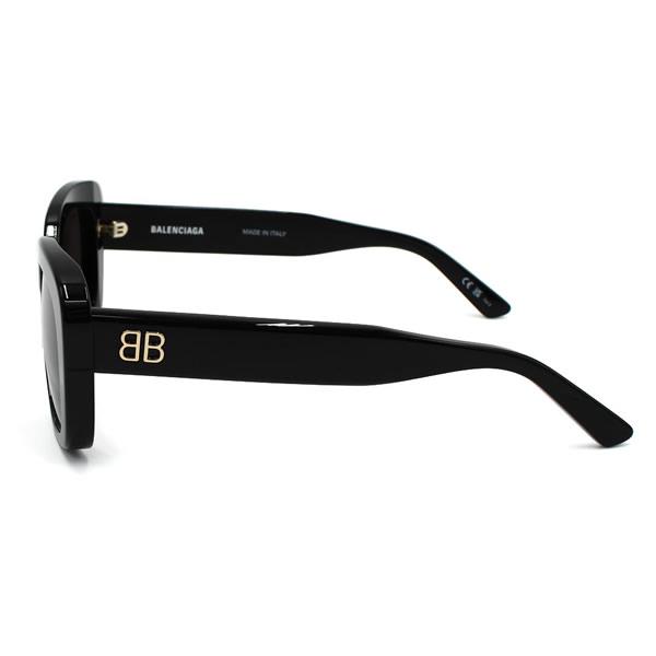 バレンシアガ BB0295SK 001 サングラス グレー ブラック BALENCIAGA（バレンシアガ） サングラス BALENCIAGA BB0295SK-001