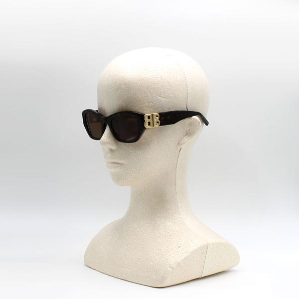 BALENCIAGA(バレンシアガ) サングラス - BB0311SK ダークブラウン×黒 Balenciaga BB0311SK 001 Sunglasses - US