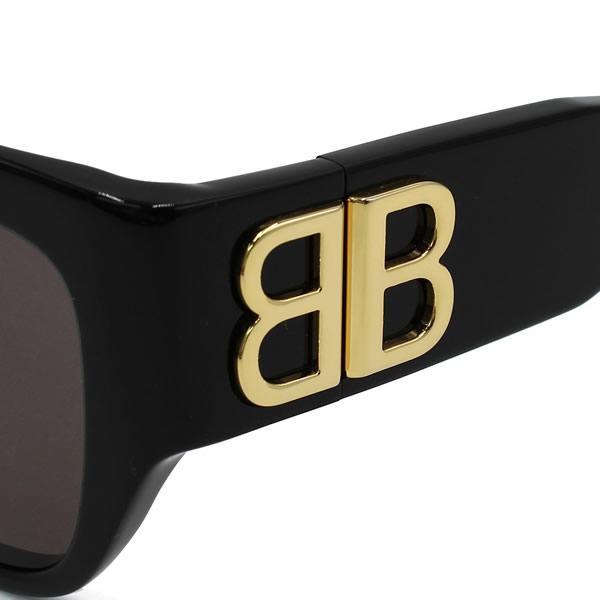 バレンシアガ BB0323SK 002 サングラス グレー ブラック BALENCIAGA（バレンシアガ） サングラス BALENCIAGA BB0323SK-002