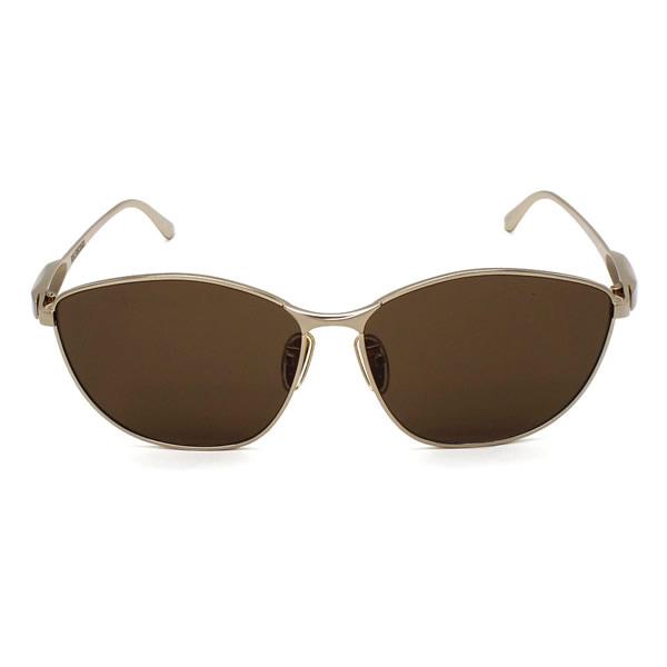 バレンシアガ BB0358SK 003 サングラス ブラウン ゴールド BALENCIAGA（バレンシアガ） サングラス BALENCIAGA BB0358SK-003