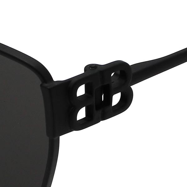 バレンシアガ サングラス BALENCIAGA BB0374SK-001 サングラス アジアンフィット ブラック マット グレー メンズ レディース ユニセックスの画像