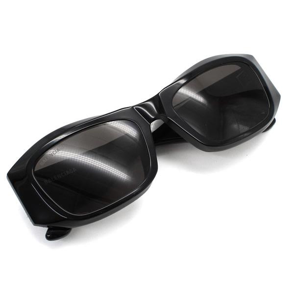 バレンシアガ サングラス BALENCIAGA BB0397SA-001 サングラス アジアンフィット ブラック グレー メンズ レディース ユニセックスの画像