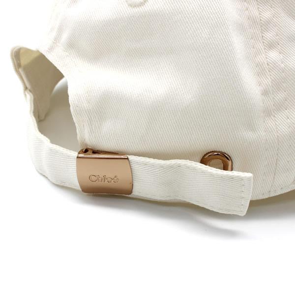 並行輸入品 CHLOE KID’S クロエ キッズ C20871-105 大人もOK キャップ べーズボールキャップ 帽子 ホワイト ユニセックスの画像