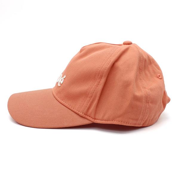 並行輸入品 CHLOE KID’S クロエ キッズ C20871-43A 大人もOK キャップ べーズボールキャップ 帽子 コーラル ユニセックスの画像