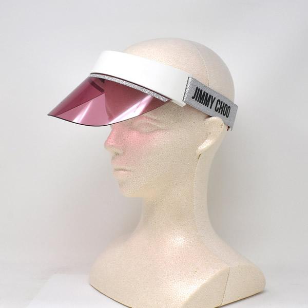 帽子（レディース） JIMMY CHOO サンバイザー 帽子 CALIX VK6 CALIX 20