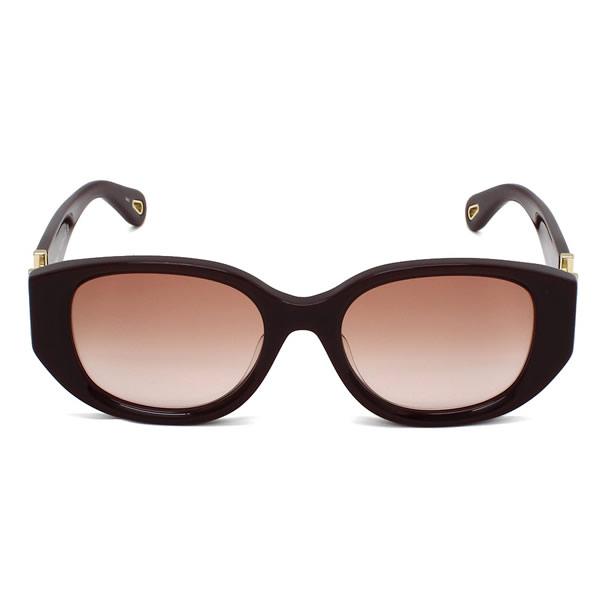 クロエ サングラス Chloe CH0237SK-003 サングラス アジアンフィット バーガンディ オレンジグラデーション メンズ レディース ユニセックスの画像