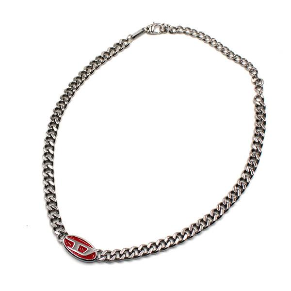DIESEL ディーゼル アクセサリー ネックレス DX1446040 レッド DIESEL（ディーゼル） ネックレス DIESEL DX1446040 アクセサリー