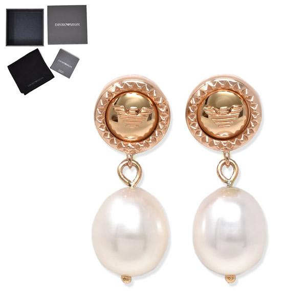 EMPORIO ARMANI ピアス EG3432221 PINK GOLD EMPORIO ARMANI エンポリオアルマーニ ピアス EG3432221
