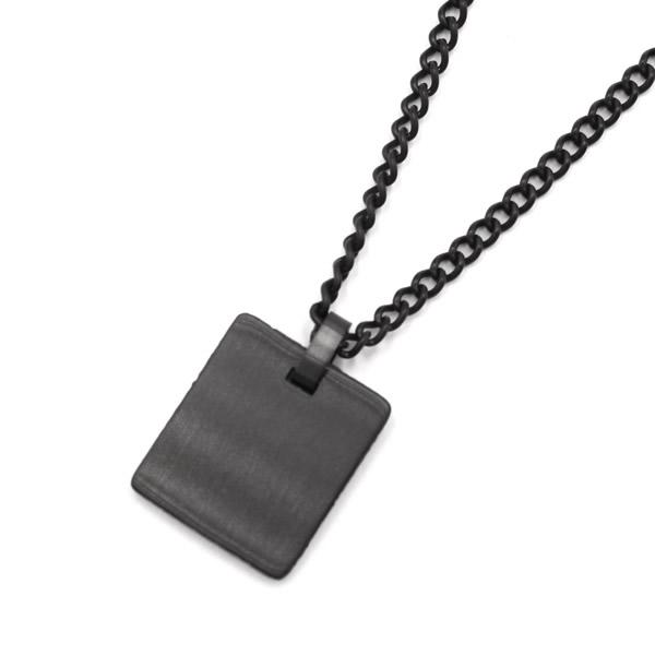 エンポリオアルマーニ ネックレス EMPORIO ARMANI EGS2941001 NECKLACE メンズ ブラック_1