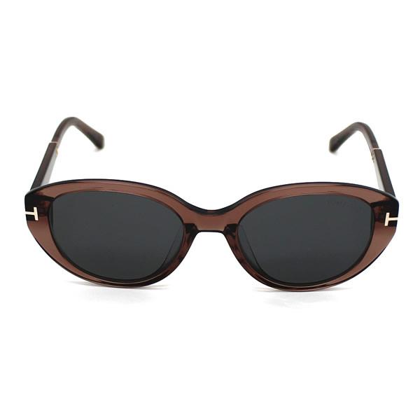 並行輸入品 トムフォード サングラス TOM FORD FT1246-K/S 45A 54 TF1246 EYEWEAR クリアブラウン グレー アジアンフィット メンズ レディース ユニセックス_1