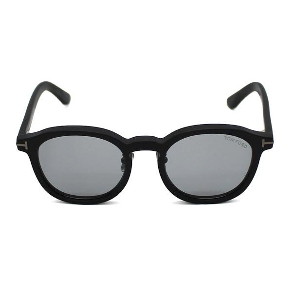 並行輸入品 トムフォード サングラス TOM FORD FT1277-D-N/S 02A 50 TF1277 EYEWEAR アジアンフィット マットブラック グレー メンズ レディース ユニセックスの画像