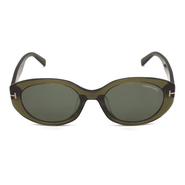 並行輸入品 トムフォード サングラス TOM FORD FT1292-K/S 96A 54 TF1292 サングラス EYEWEAR アジアンフィット クリアグリーン グレー ユニセックスの画像