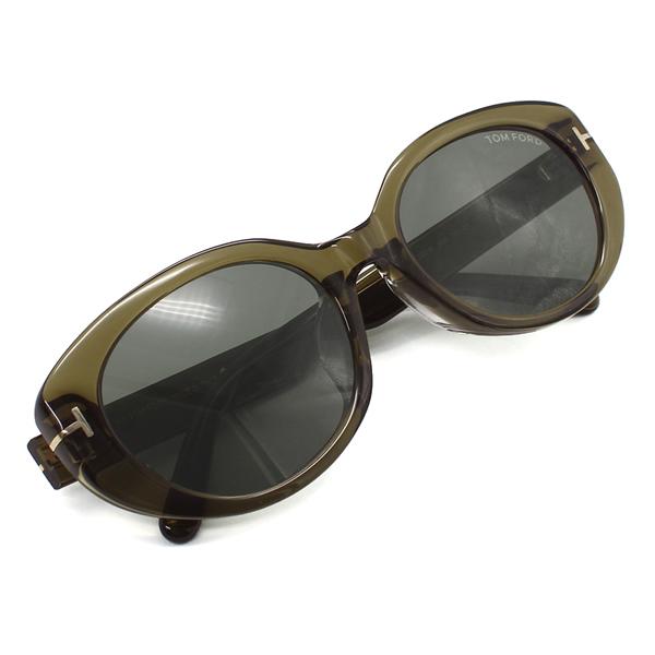 並行輸入品 トムフォード サングラス TOM FORD FT1292-K/S 96A 54 TF1292 サングラス EYEWEAR アジアンフィット クリアグリーン グレー ユニセックスの画像