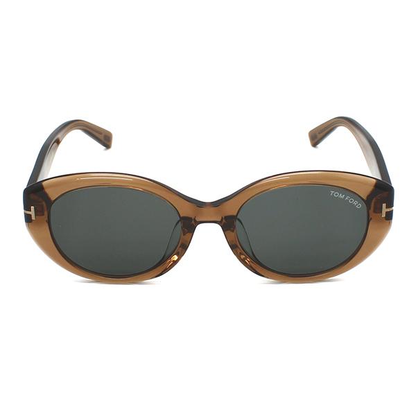 並行輸入品 トムフォード サングラス TOM FORD FT1293-K/S 45A 54 TF1293 サングラス EYEWEAR アジアンフィット クリアライトブラウン グレー ユニセックスの画像