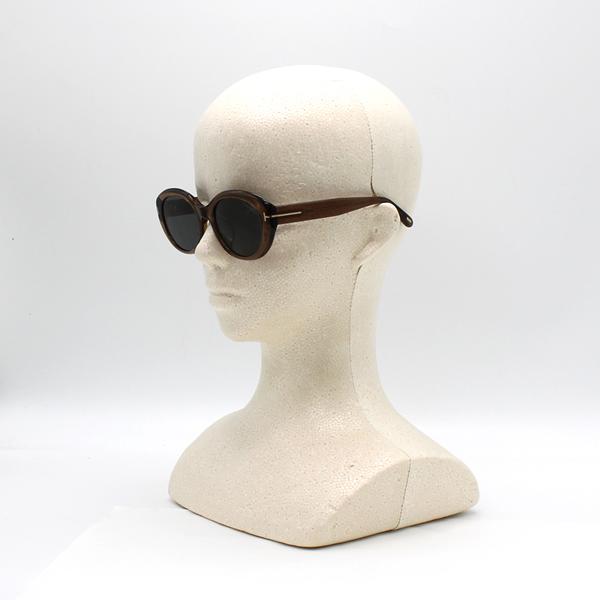 並行輸入品 トムフォード サングラス TOM FORD FT1293-K/S 45A 54 TF1293 サングラス EYEWEAR アジアンフィット クリアライトブラウン グレー ユニセックスの画像