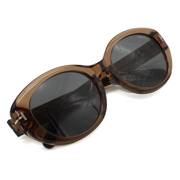 並行輸入品 トムフォード サングラス TOM FORD FT1293-K/S 45A 54 TF1293 サングラス EYEWEAR アジアンフィット クリアライトブラウン グレー ユニセックスの画像
