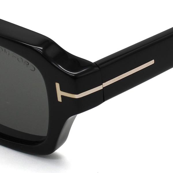 並行輸入品 トムフォード サングラス TOM FORD FT1351-D/S 01A 56 TF1351 サングラス EYEWEAR アジアンフィット ブラック グレー ユニセックスの画像