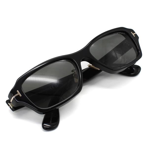 並行輸入品 トムフォード サングラス TOM FORD FT1351-D/S 01A 56 TF1351 サングラス EYEWEAR アジアンフィット ブラック グレー ユニセックスの画像
