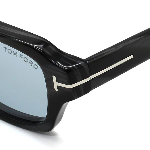 並行輸入品 トムフォード サングラス TOM FORD FT1351-D/S 63A 56 TF1351 サングラス EYEWEAR アジアンフィット ブラックササ ライトブルー ユニセックスの画像