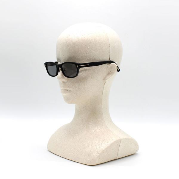並行輸入品 トムフォード サングラス TOM FORD FT1352-D/S 01A 52 TF1352 サングラス EYEWEAR アジアンフィット ブラック ライトグレー ユニセックスの画像