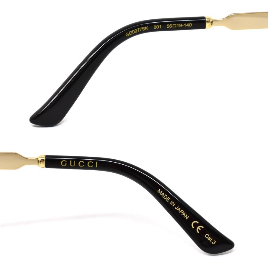 GUCCI（グッチ） サングラス GUCCI GG0077SK-001 サングラス アジアン