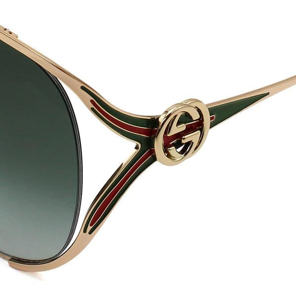 GUCCI（グッチ） サングラス GG0225S-001 EYEWEAR ノーズパット