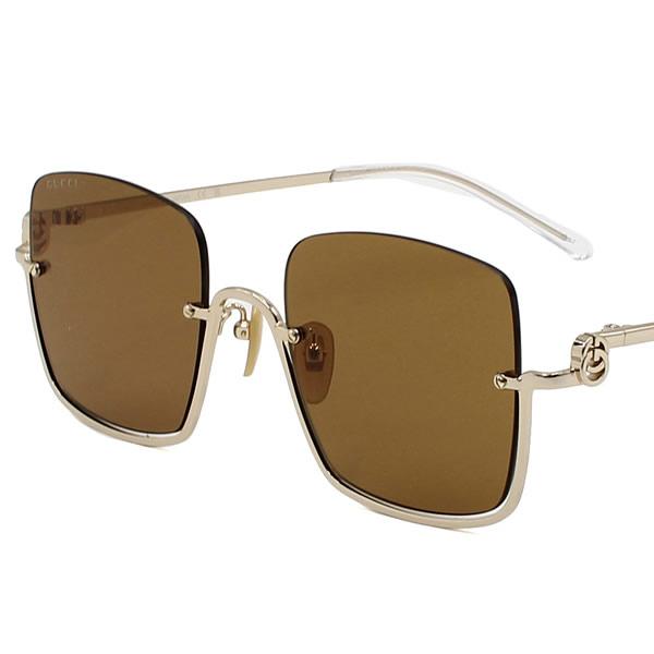 【美品】サングラス グッチ GUCCI （GG1279S）メンズ レディース GUCCI グッチ サングラス GG1279S-002 EYEWEAR ゴールド