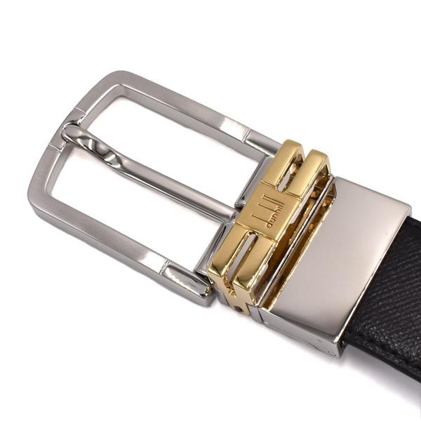 の正規品は正規取扱店で ダンヒル ベルト DUNHILL HPR200A42 ベルト BELT バックル ビジネス カジュアル メンズ ブラック ネイビー