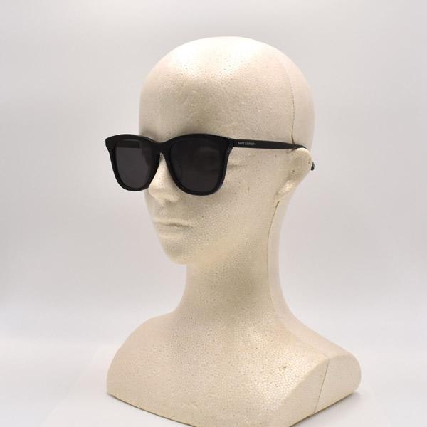【美品】SAINT LAURENT　サングラス　黒　SL587K　ロゴ SAINT LAURENT 国内正規品 サンローラン サングラス SL 587/K